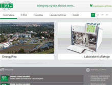 Tablet Screenshot of ingos.cz